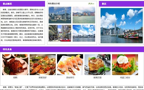 html css js 香港旅游網(wǎng)站設計與實現(xiàn) 附源碼